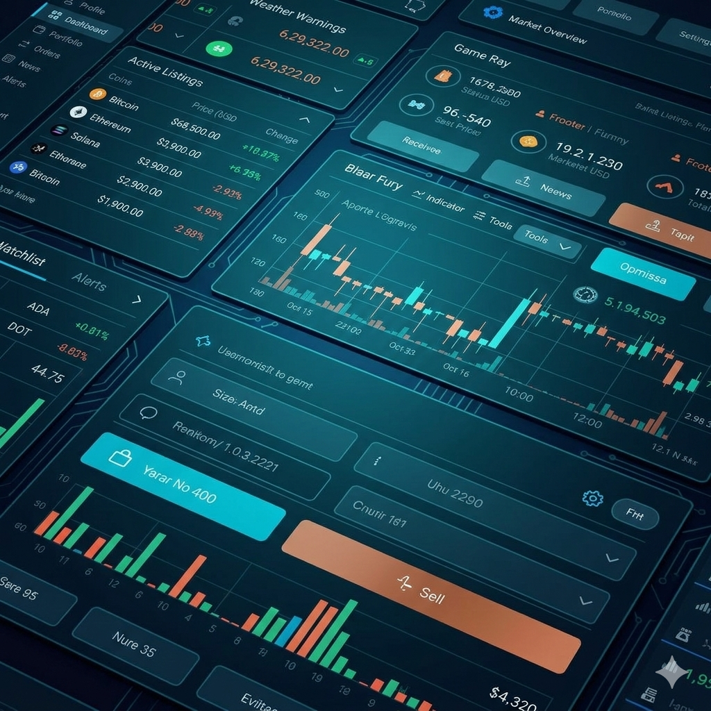Cryptocurrency exchange trading interface showing cross-chain swaps and liquidity pools