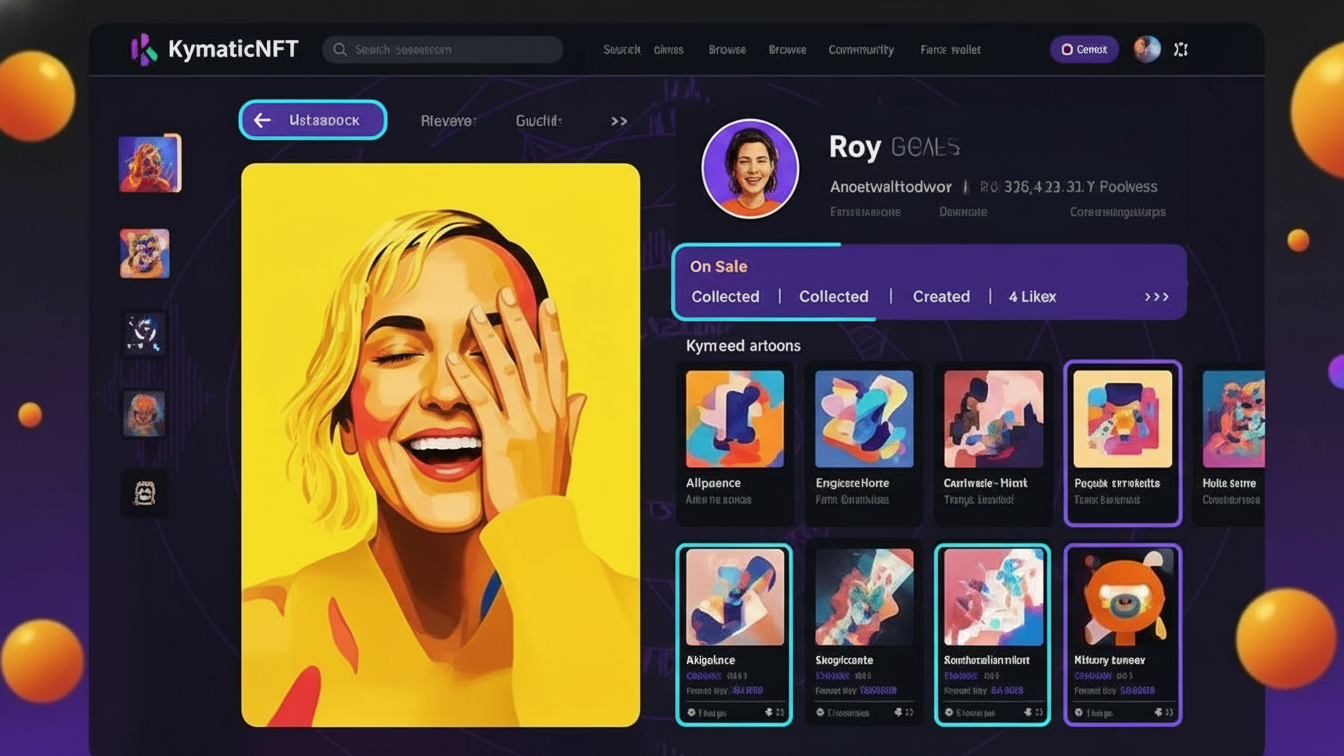KYMAtic NFT Marketplace – Blockchain & Web3 Development Project by GenixBlock